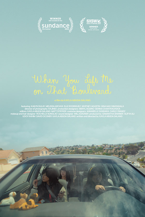 When You Left Me on That Boulevard poster